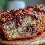 banana bread chocolat noir noix de pécan - featured image