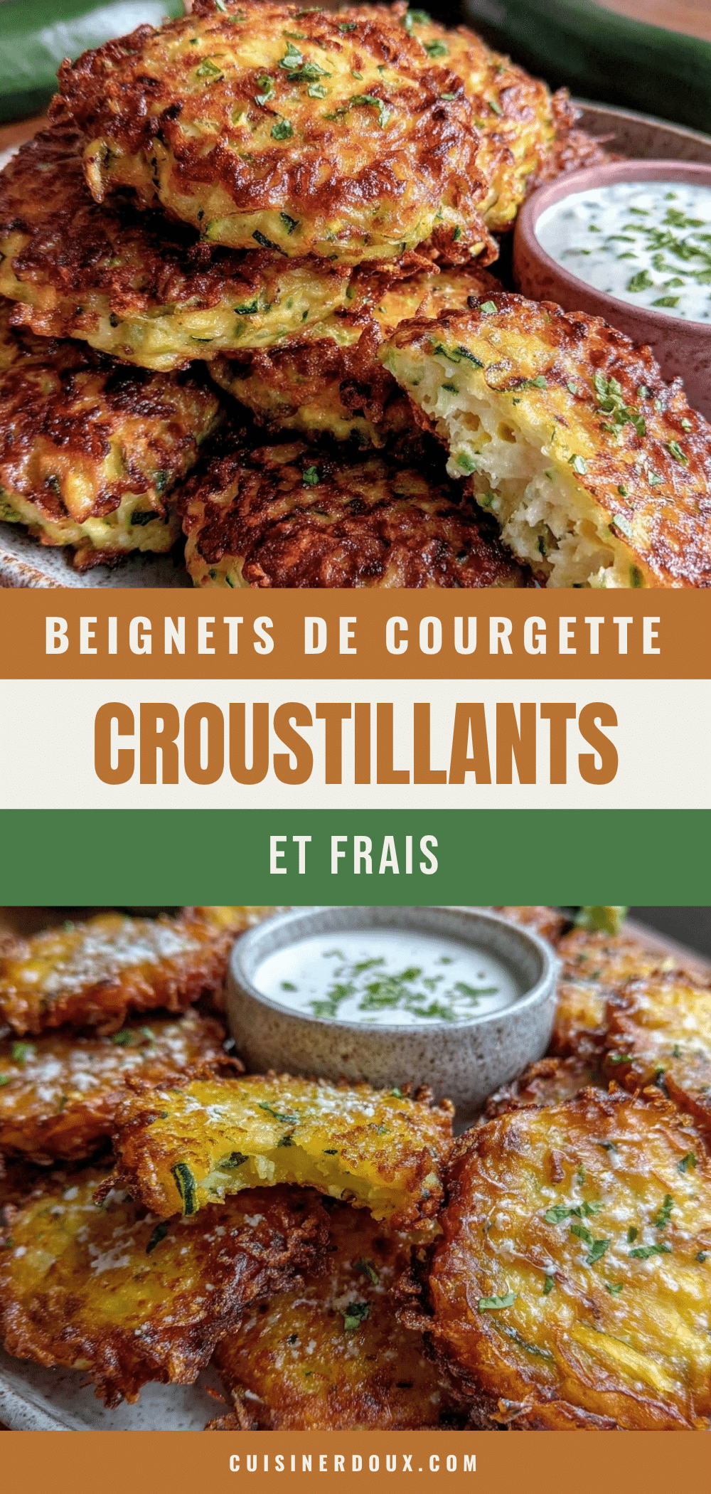 beignets de courgette recipe