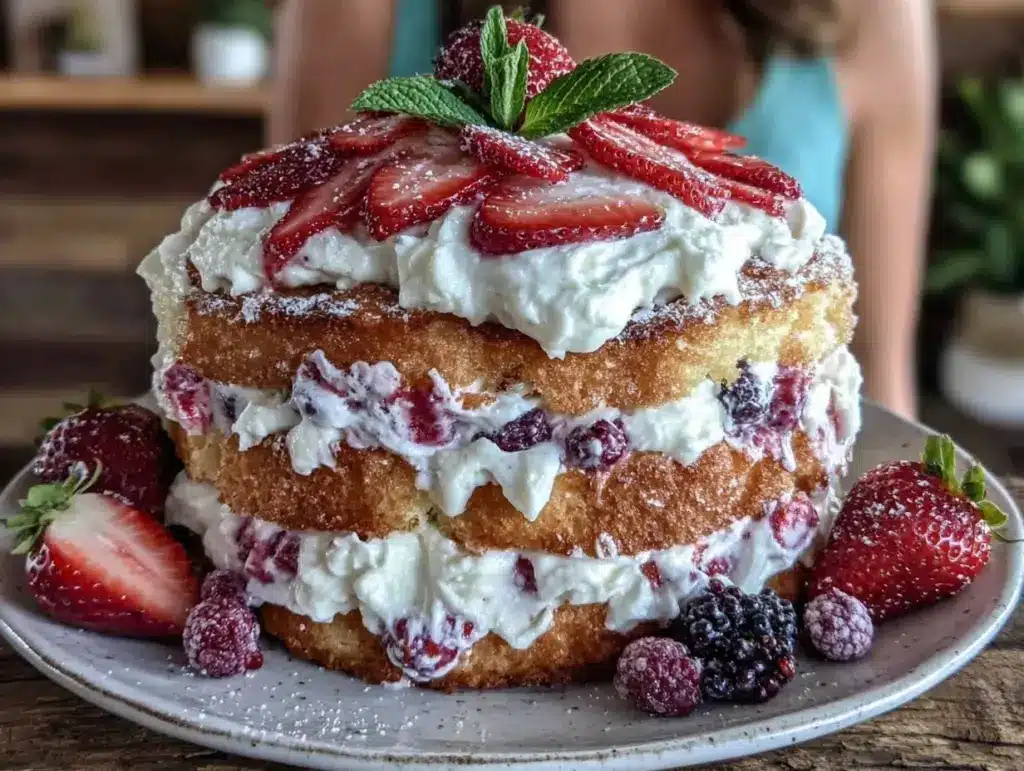 bento cake fraisier - featured image