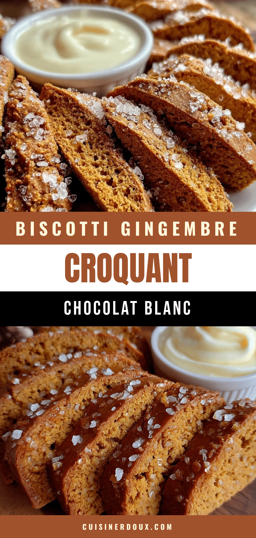 biscotti gingembre chocolat blanc cardamome recipe