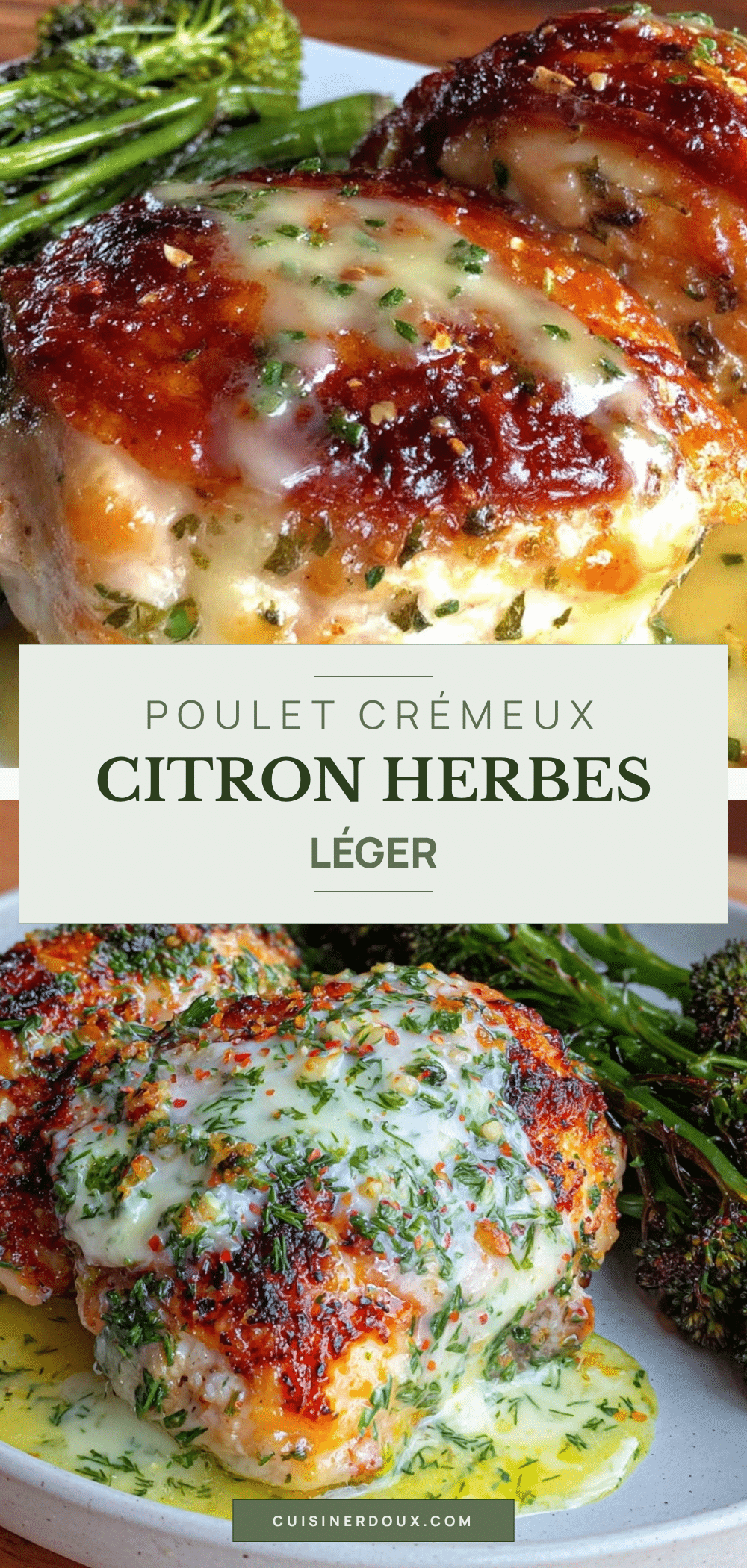 blanc de poulet crémeux au citron recipe
