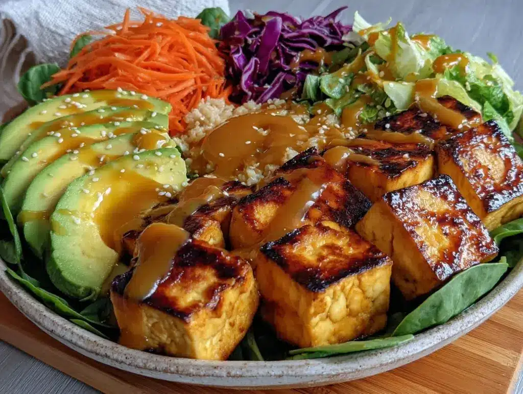 bol de Buddha au tofu grillé - featured image