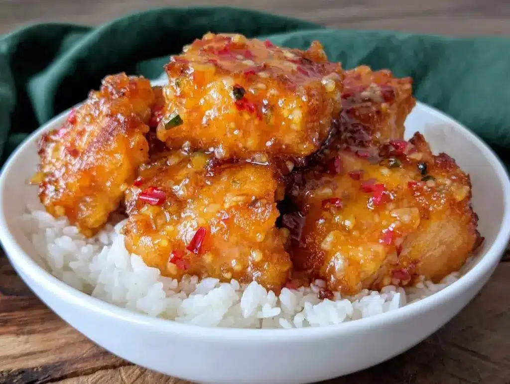 bouchées de saumon miel sriracha - featured image