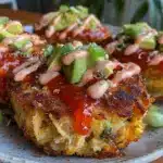 bouchées thon épicé avocat - featured image