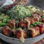 bowl tofu croustillant miso tahini - featured image