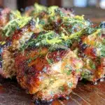 brochettes poulet mariné citron-coriandre grillées - featured image