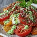 burrata avec tomates anciennes - featured image