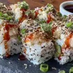 California rolls maison aux crevettes et avocat - featured image