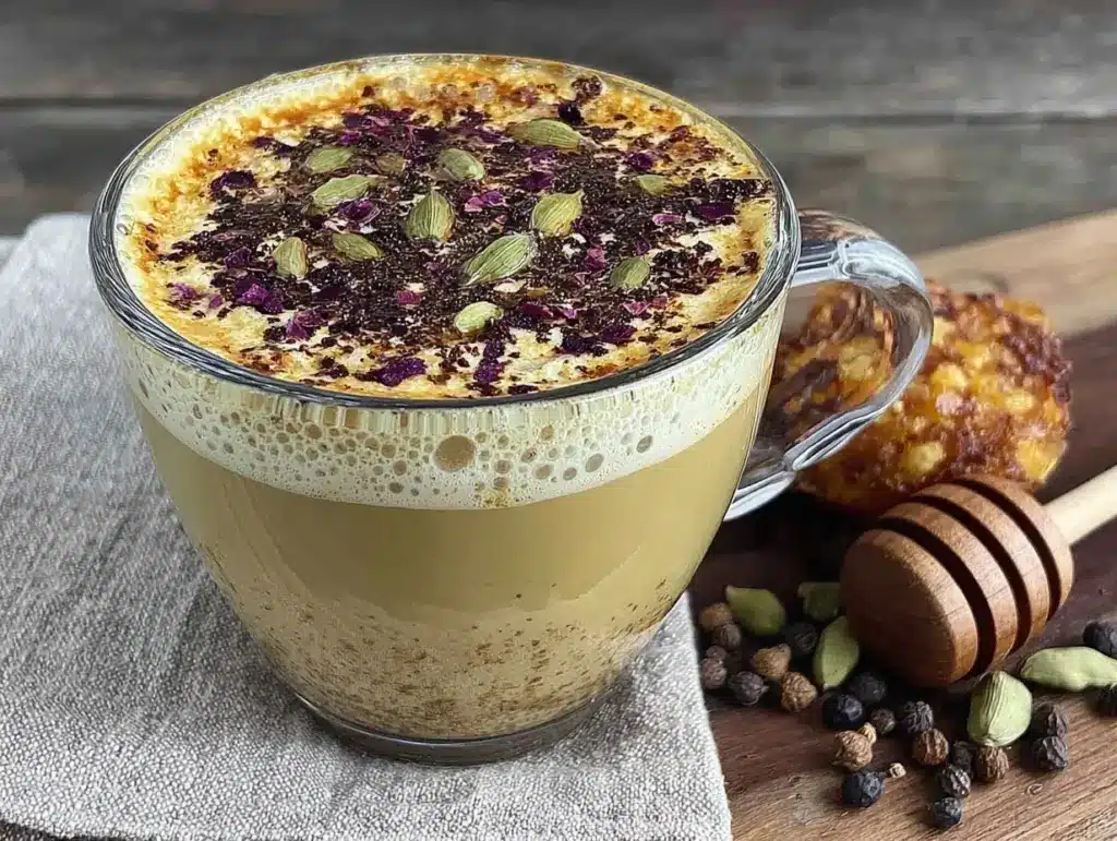 chai latte épicé maison - featured image