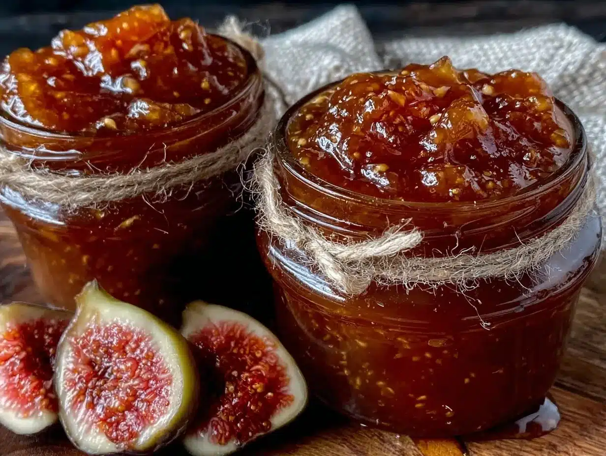 confiture de figues fraîches au miel et vanille maison preparation steps
