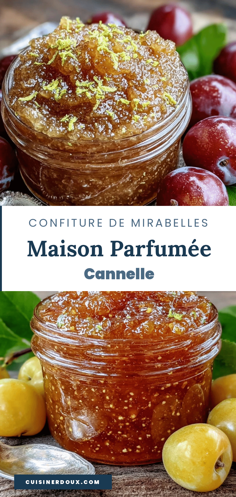confiture de mirabelles maison recipe