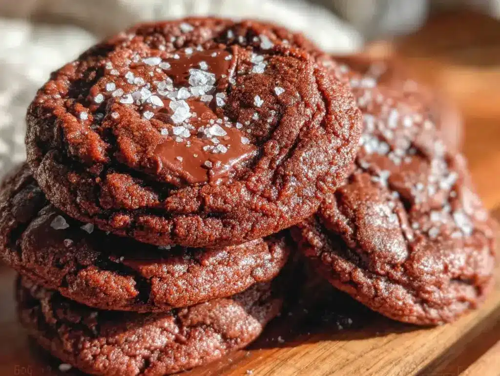 cookies chocolat beurre noisette fleur de sel - featured image
