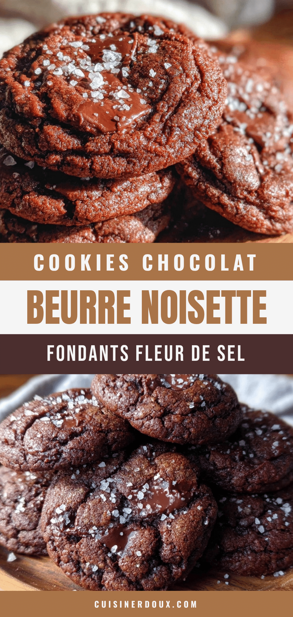cookies chocolat beurre noisette fleur de sel recipe
