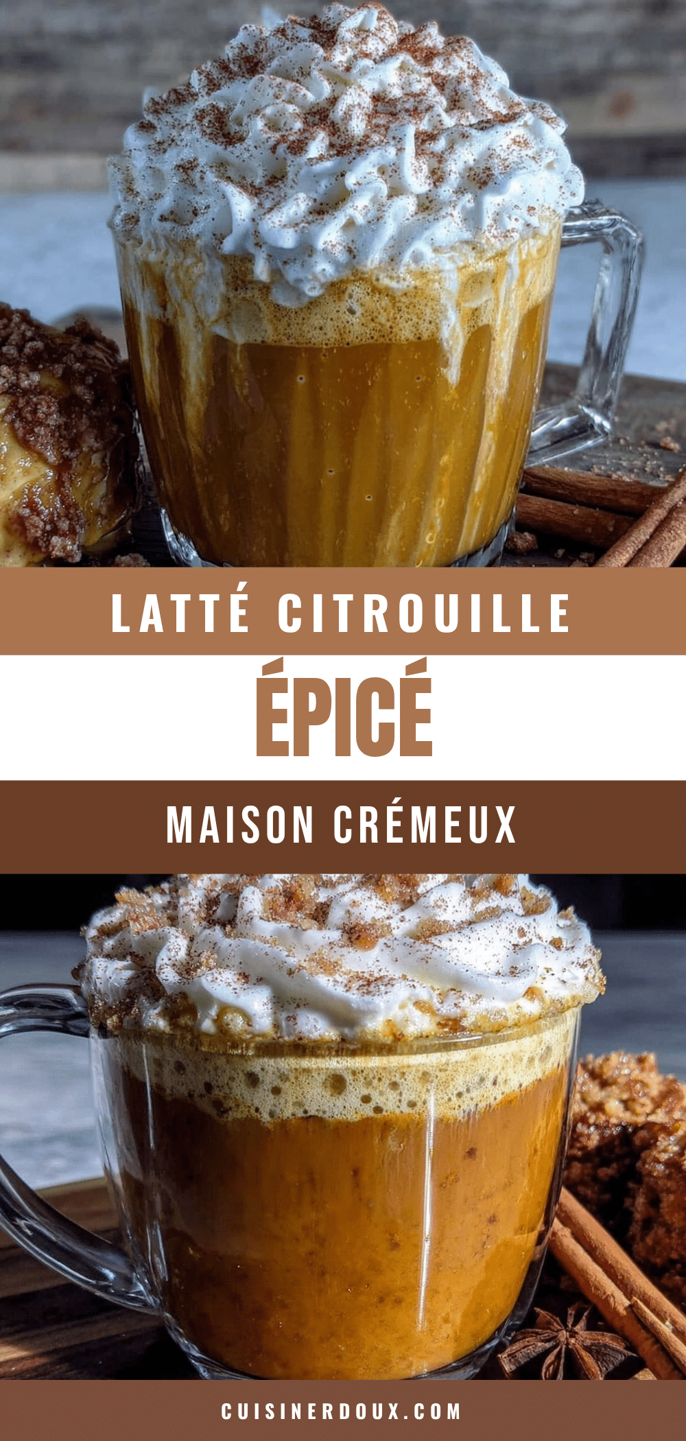 crémeux latté citrouille épicé maison recipe