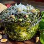 crémeux pesto basilic maison - featured image