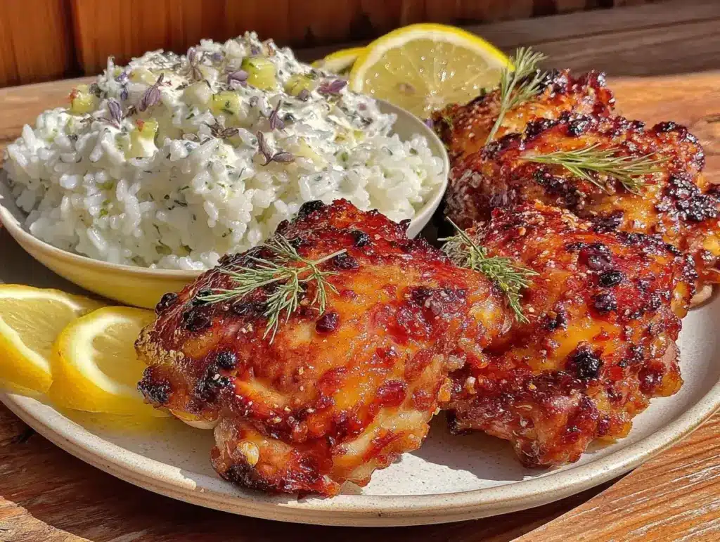 cuisse de poulet grecque au citron - featured image