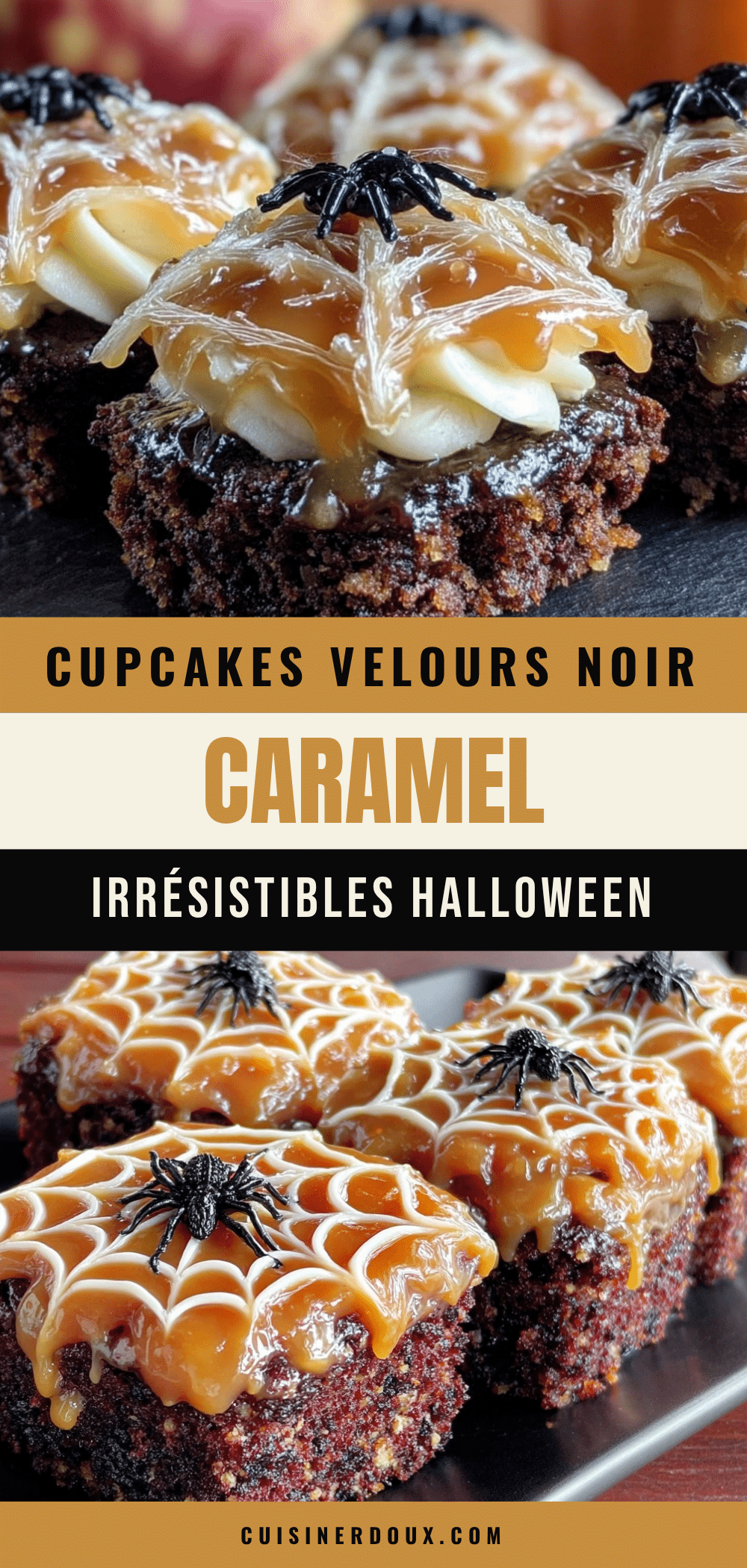 cupcakes velours noir caramel recipe