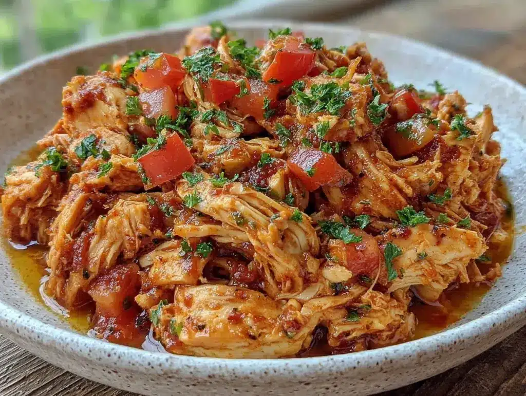 fondant poulet effilochรฉ crockpot - featured image