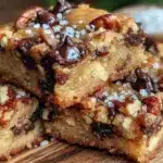 fondants blondies noisette érable fleur de sel - featured image