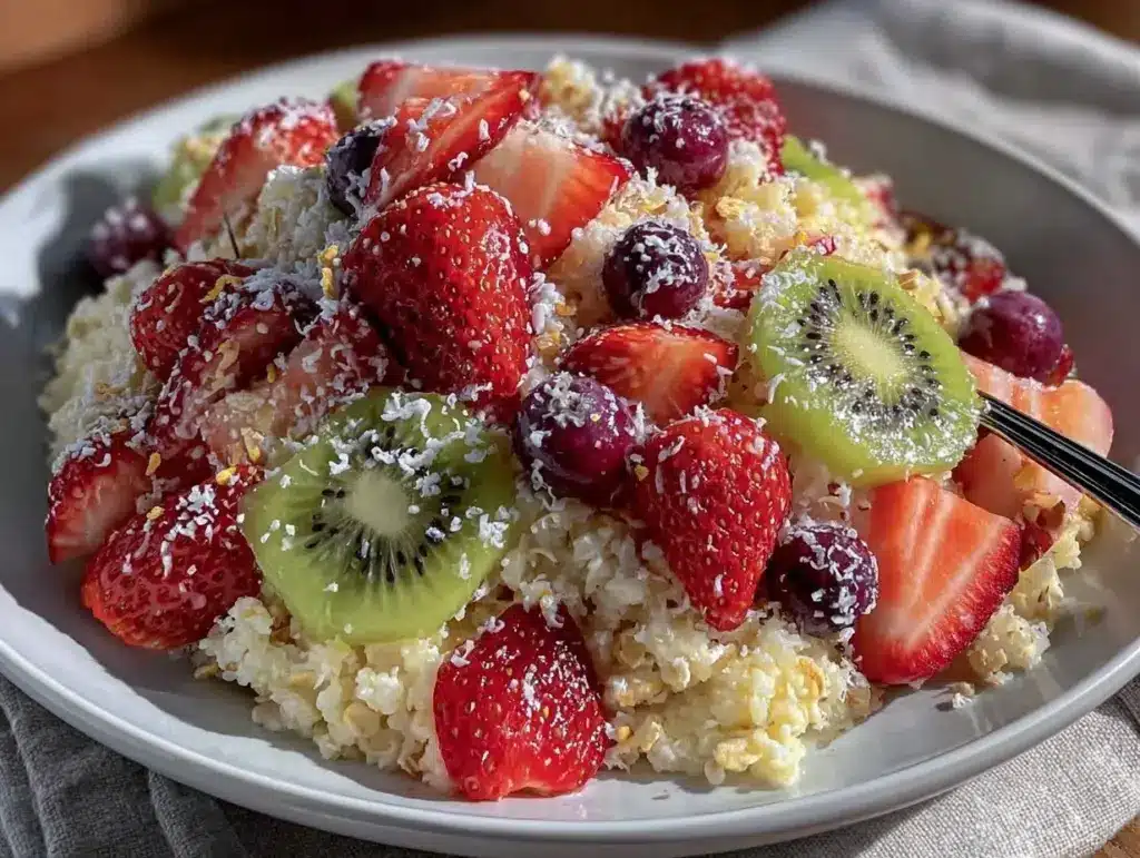 frais flocons d’avoine aux fruits - featured image