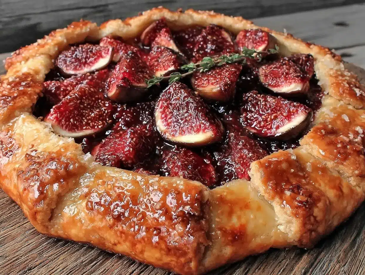 galette aux figues rôties et frangipane beurre noisette preparation steps