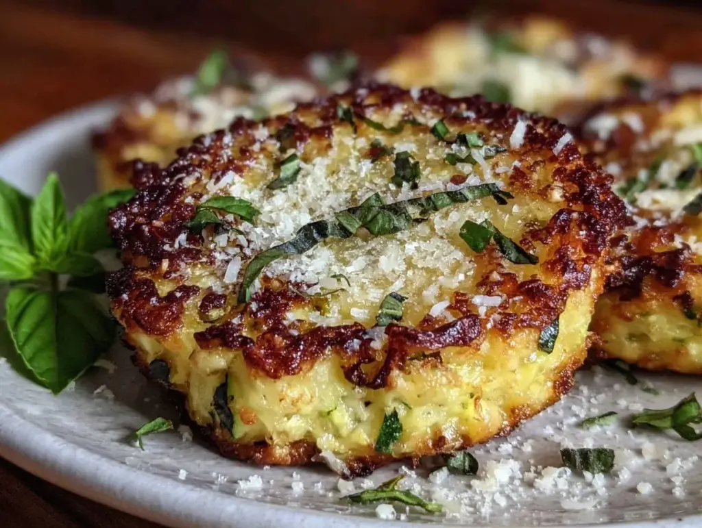 galettes de courgettes au parmesan - featured image