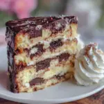gâteau damier chocolat vanille - featured image