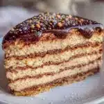 gâteau mousse marron chocolat - featured image