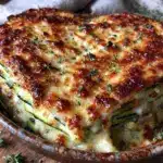 gratin de courgettes fondant à l emmental sans crème - featured image