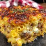 gratin de pâtes à la bolognaise maison - featured image