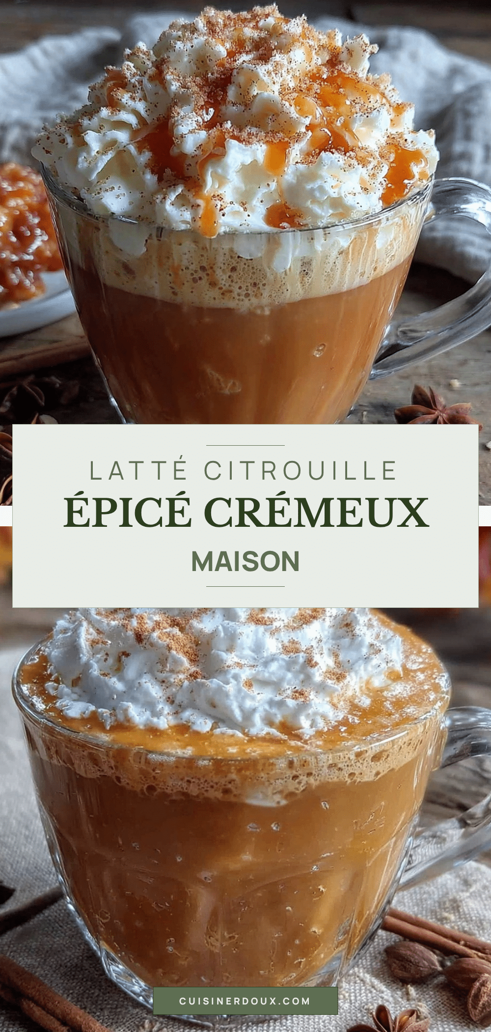 latté citrouille épicé maison recipe
