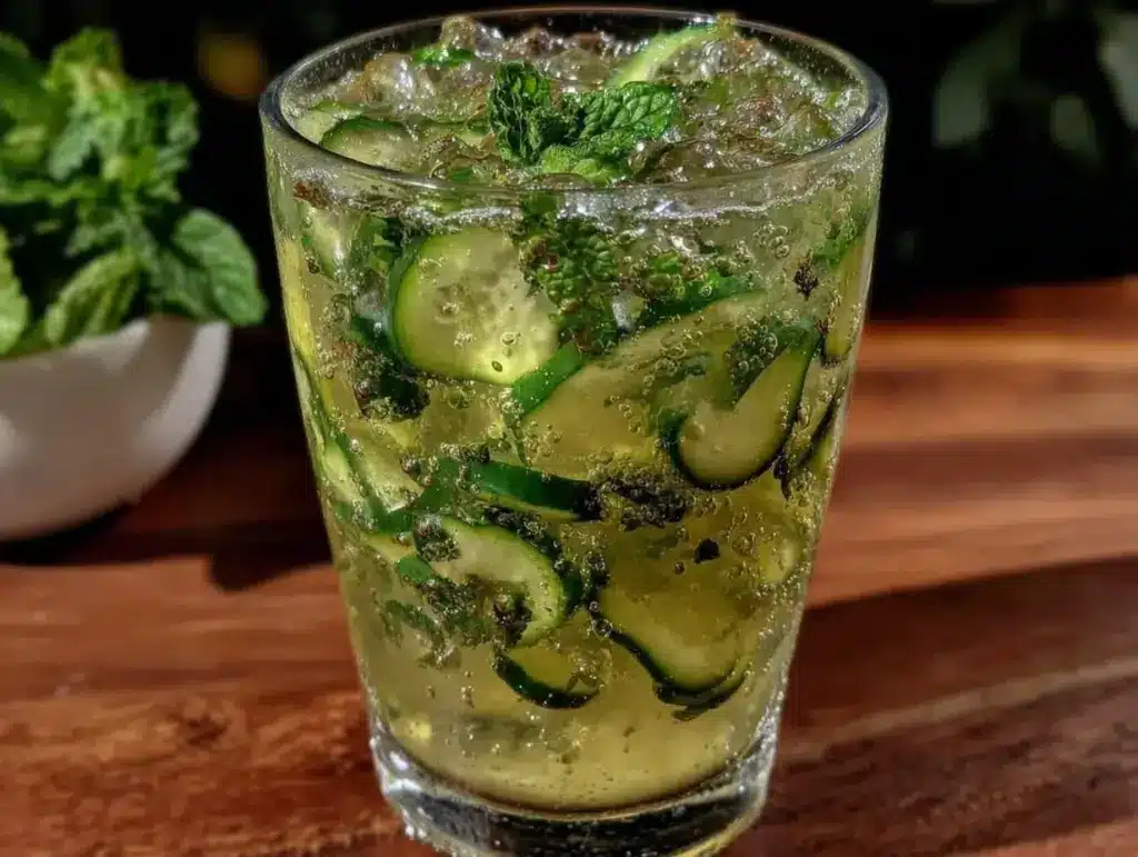 limonade menthe-concombre maison - featured image