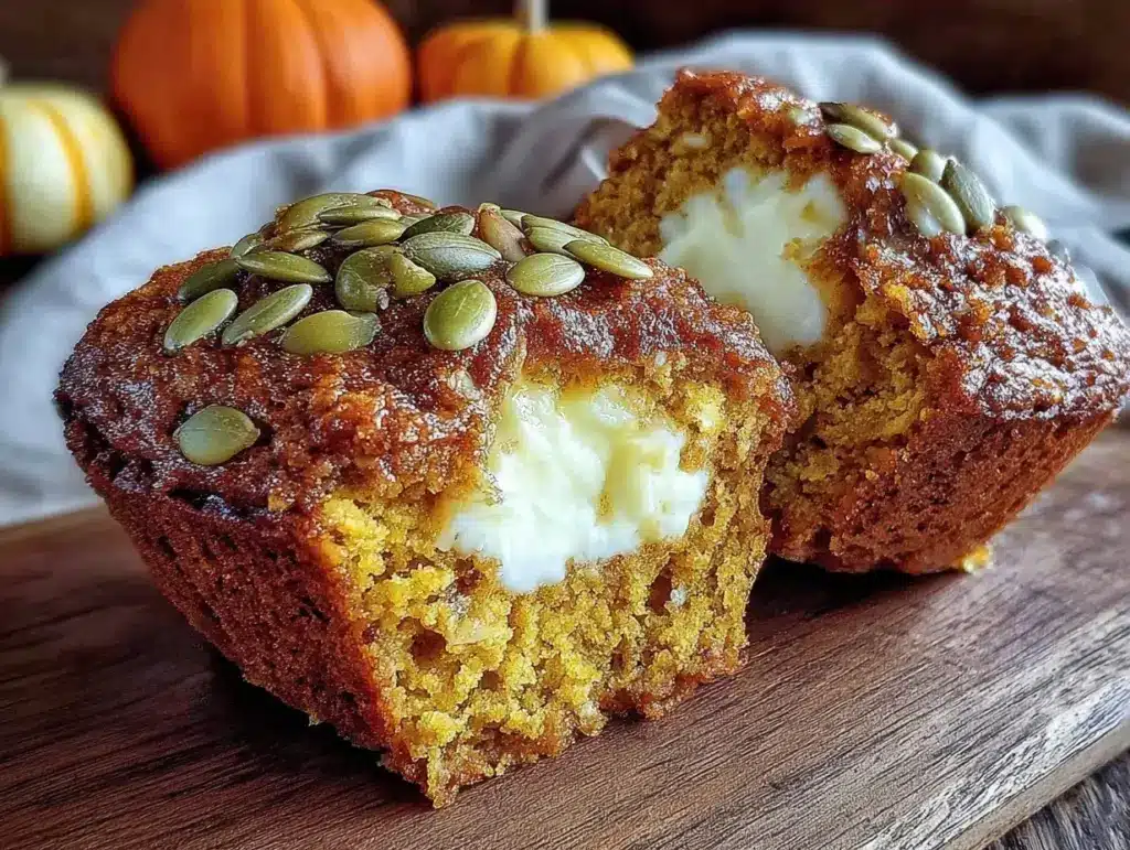 muffins citrouille fromage frais - featured image