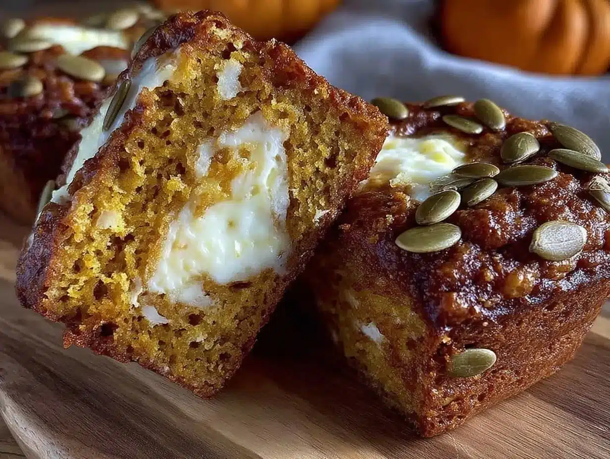 muffins citrouille fromage frais preparation steps