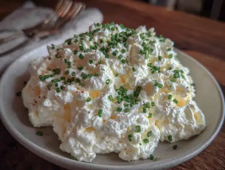 oeufs brouillés protéinés au fromage frais - featured image