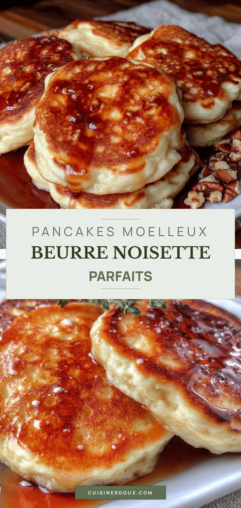 pancakes au beurre noisette recipe