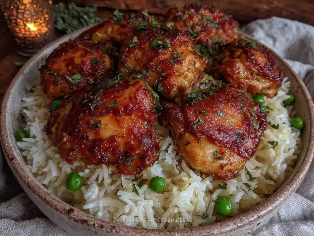 pilaf de poulet รฉconomique - featured image