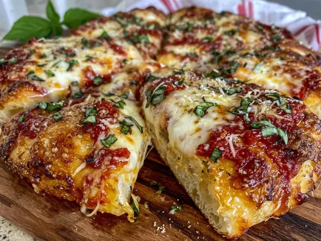 pizza Margherita maison pâte fine - featured image