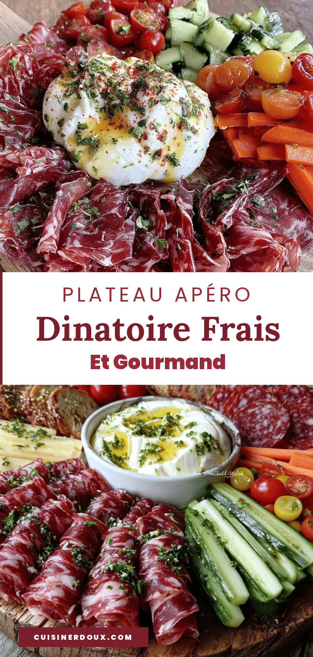 plateau apéro dinatoire sans cuisson recipe