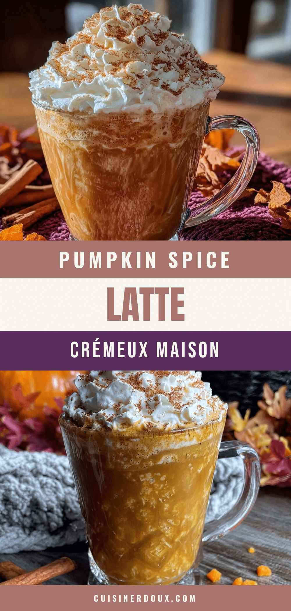 pumpkin spice latte maison recipe