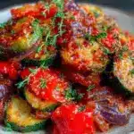ratatouille confite au thym frais - featured image