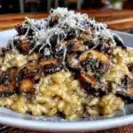 risotto aux champignons sauvages - featured image