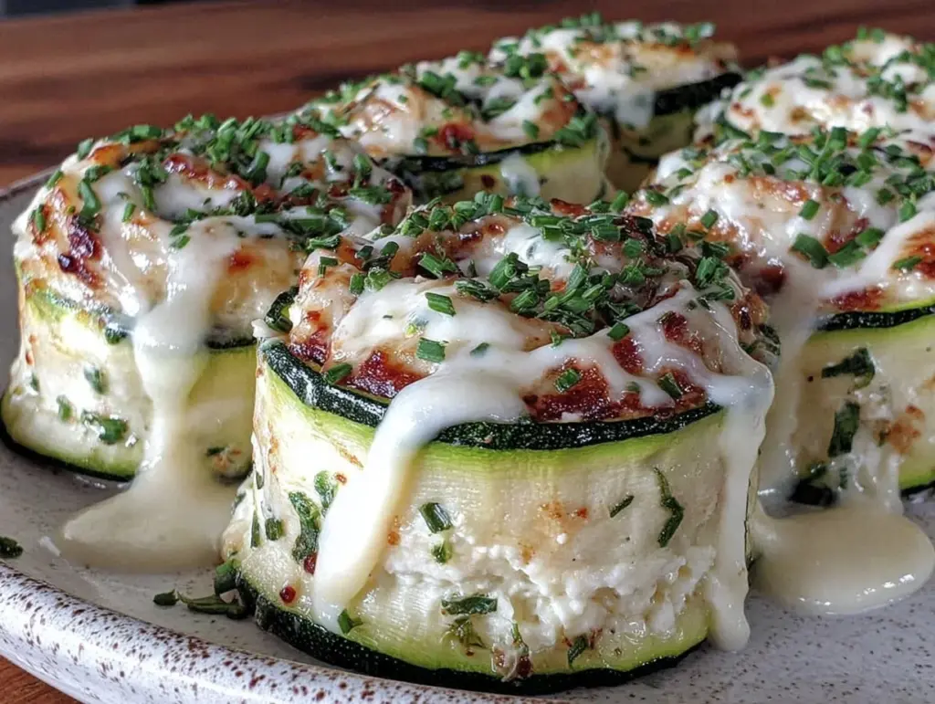 roulés de lasagnes courgette ricotta au citron - featured image