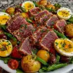 salade niçoise au thon frais - featured image