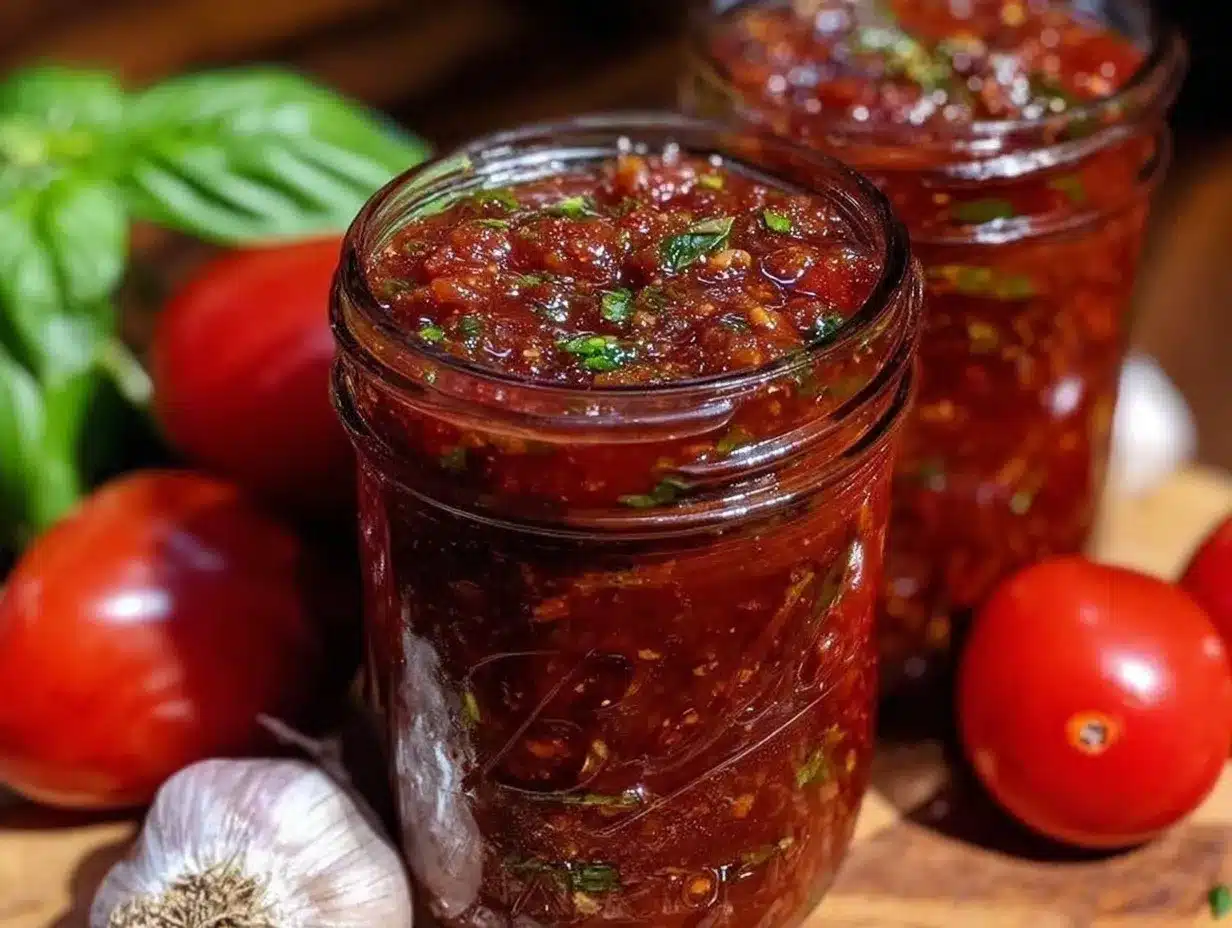 sauce tomate maison concentrée preparation steps