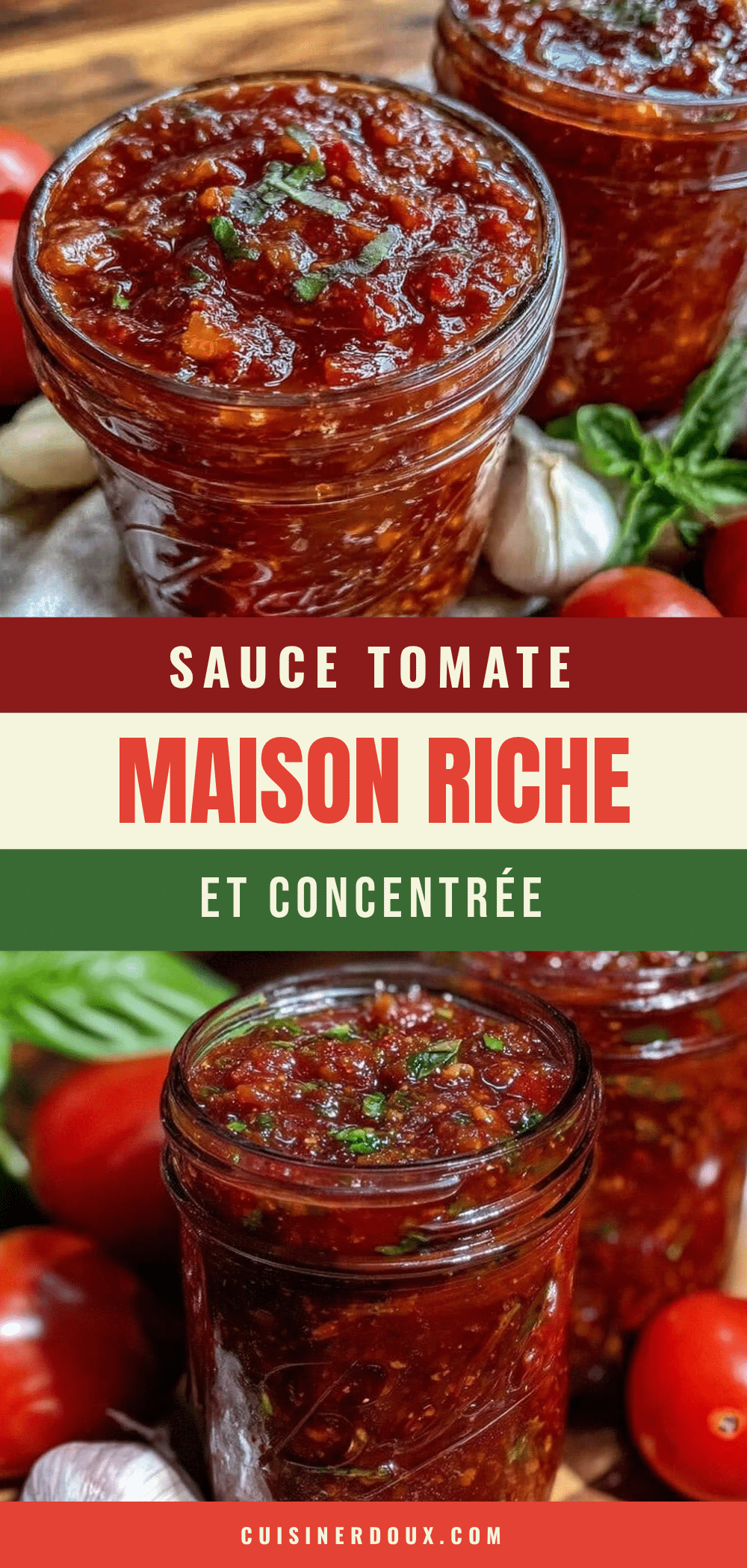 sauce tomate maison concentrée recipe