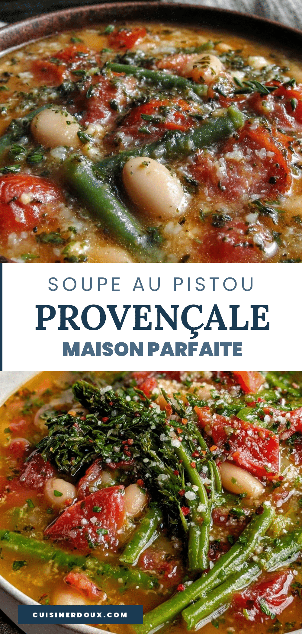 soupe au pistou provençale maison recipe