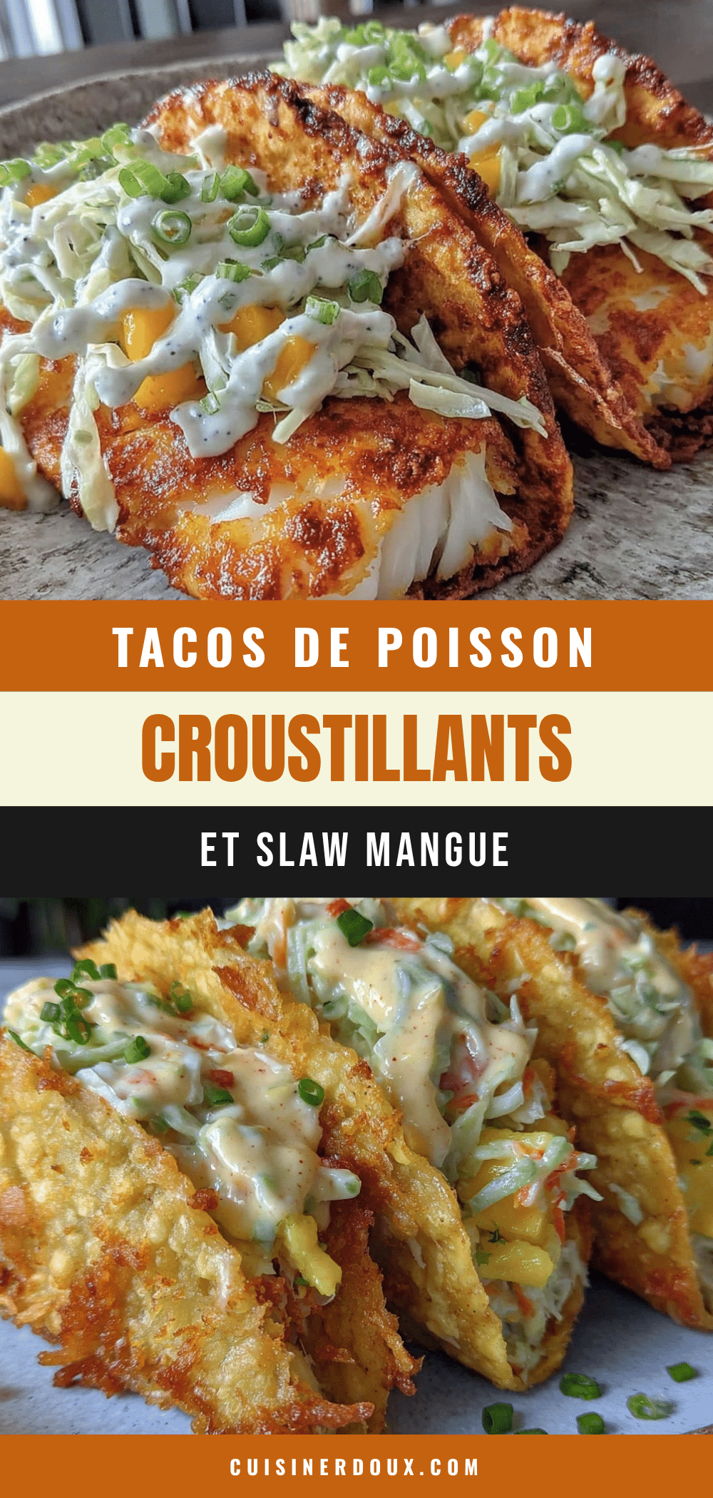 tacos de poisson croustillants recipe