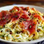 tagliatelles au saumon fumé - featured image