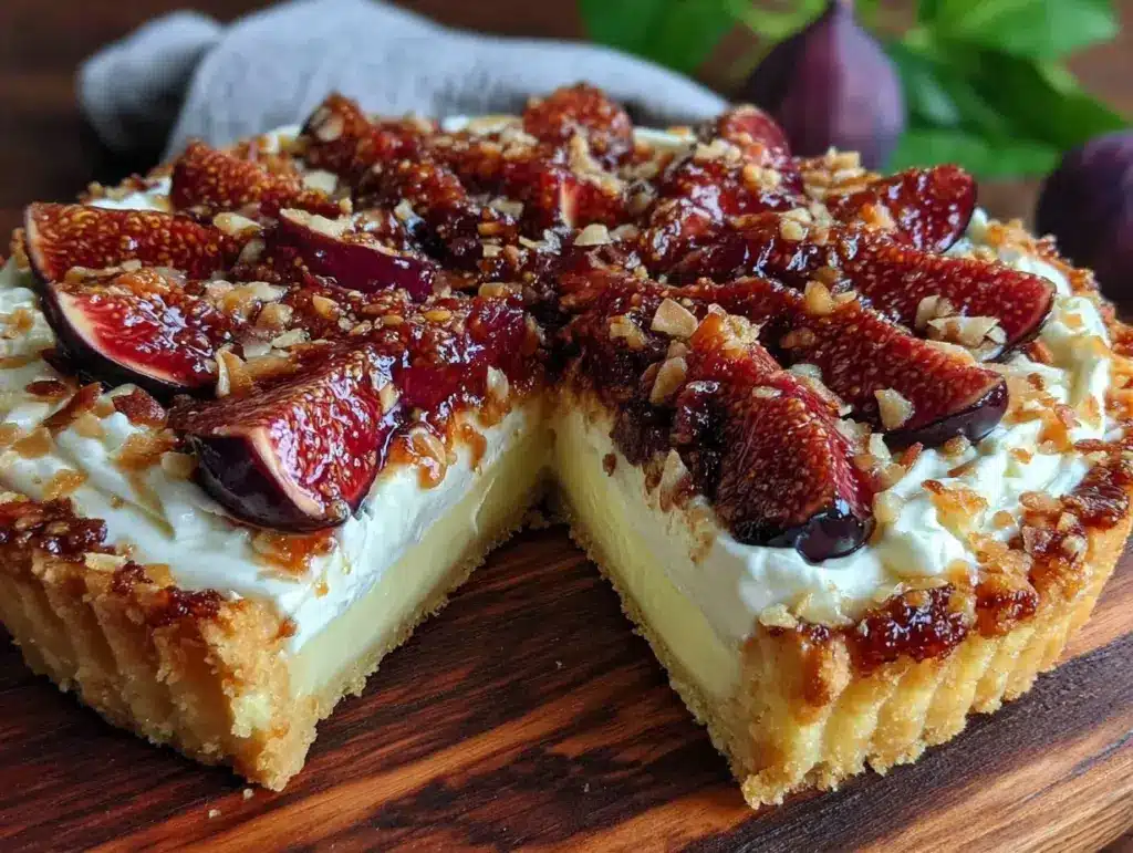 tarte aux figues fraîches crème d’amandes - featured image